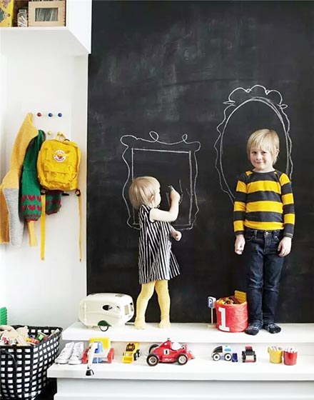 创意北欧风儿童房黑板墙大发黄金版app下载